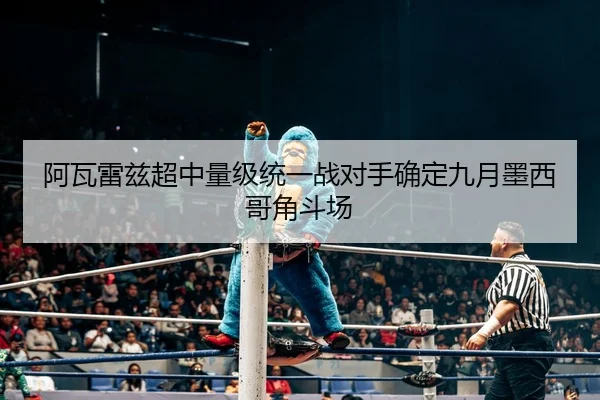 阿瓦雷兹超中量级统一战对手确定九月墨西哥角斗场